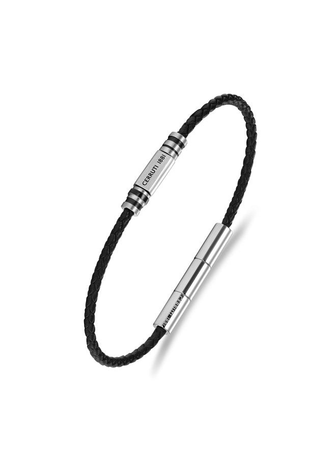 buy-cerruti-1881-mario-black-and-black-leather-bracelet-for-men_2hg