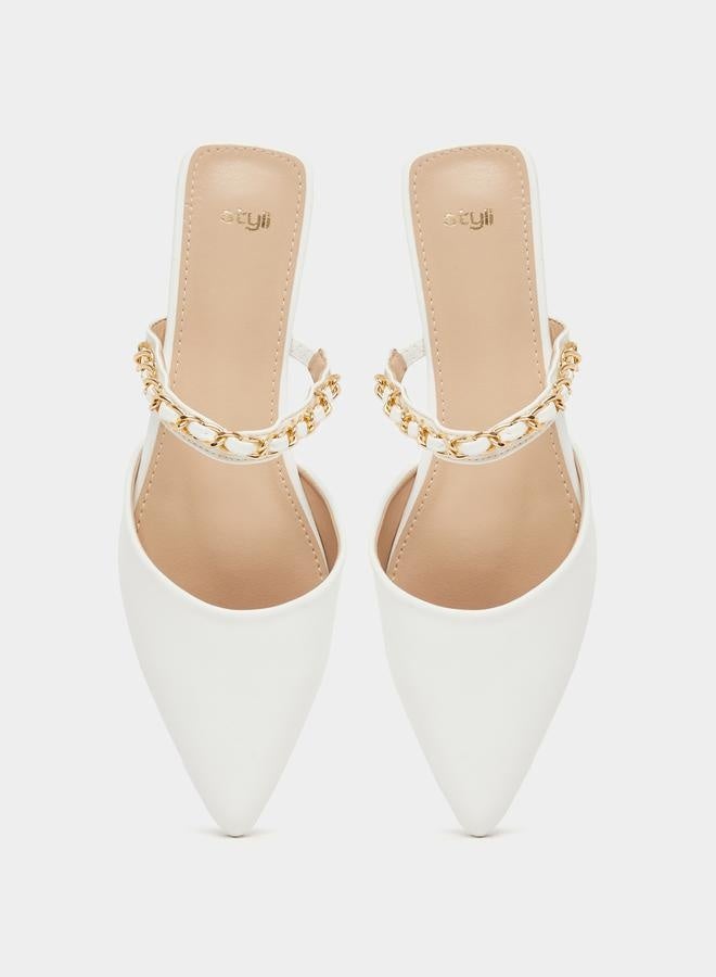 buy-styli-pointed-toe-slip-on-mules-with-chain-detail_tv9