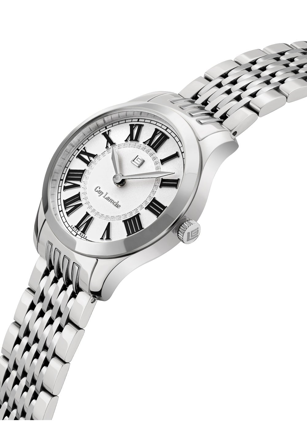 buy-guy-laroche-louise-watch-for-women-with-silver-stainless-steel-bracelet-29-mm-5-atm_oho