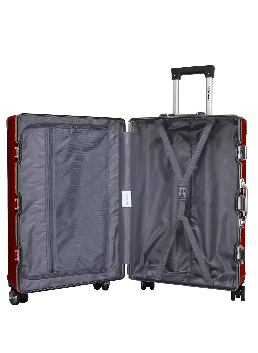 buy-cabinpro-lightweight-aluminum-frame-fashion-luggage-trolley-polycarbonate-hard-case-carry-on-suitcase-with-4-quite-360-degree-double-spinner-wheels-cp001-maroon_f2r