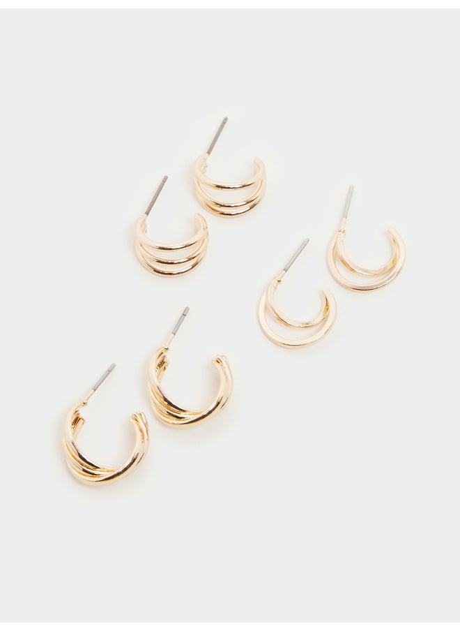 buy-styli-styli-set-of-3-plain-half-hoop-earrings_86v