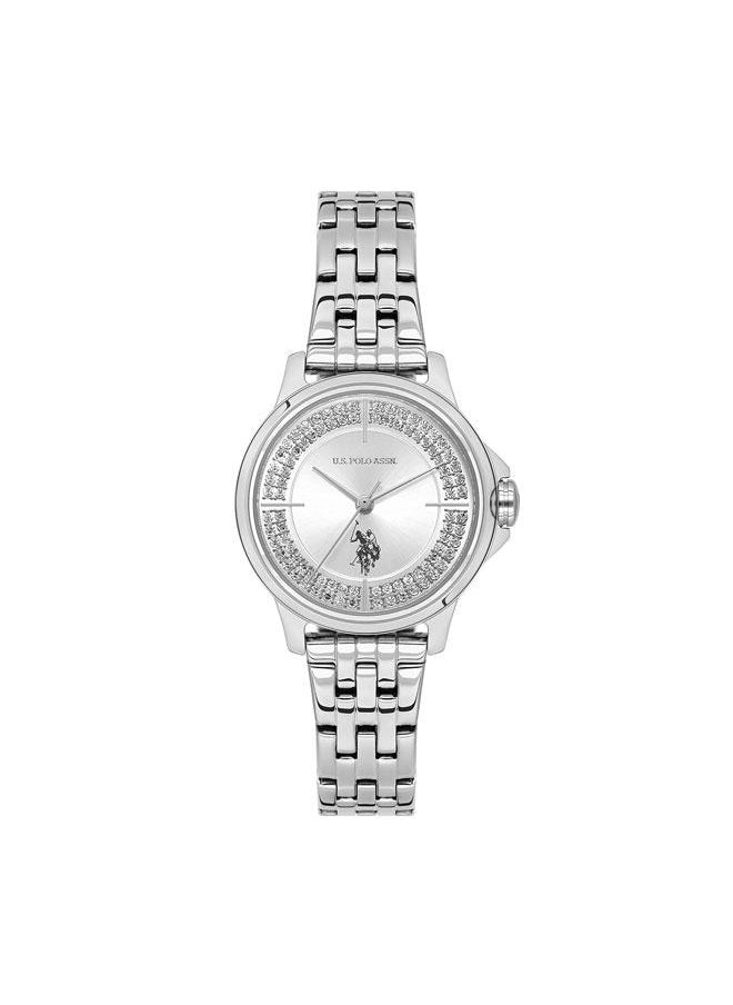buy-u-s-polo-assn-stile-30mm-women-s-watch-with-silver-dial-stainless-steel-bracelet_pvb