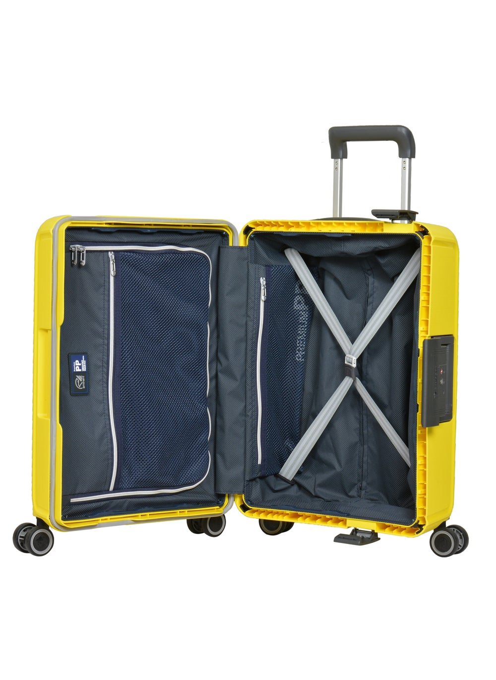 buy-eminent-vertica-hard-case-travel-bag-luggage-trolley-polypropylene-lightweight-suitcase-4-quiet-double-spinner-wheels-with-tsa-lock-b0006-yellow_95y