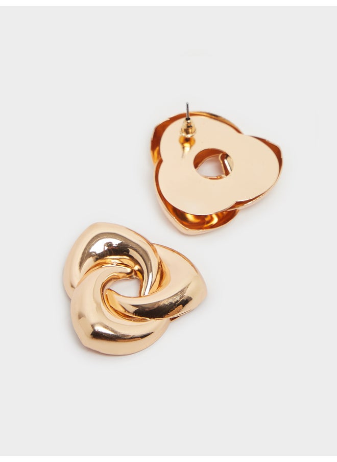 buy-styli-styli-metallic-finish-stud-earrings_yav