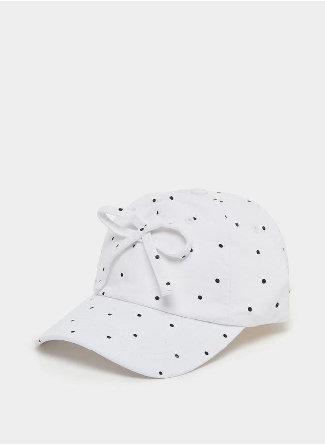 buy-styli-ribbon-polka-dot-print-cap_ebu