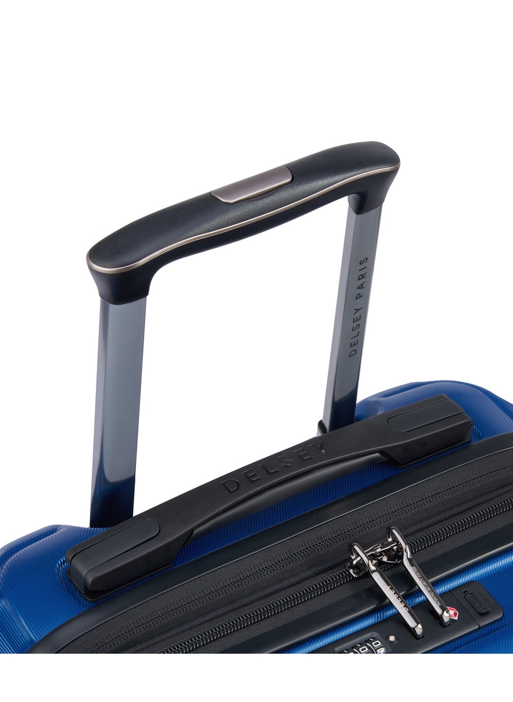 buy-delsey-paris-shadow-5-0-55cm-hardcase-expandable-4-double-wheel-bus-soft-cabin-luggage-trolley-case-blue-287880202_j97