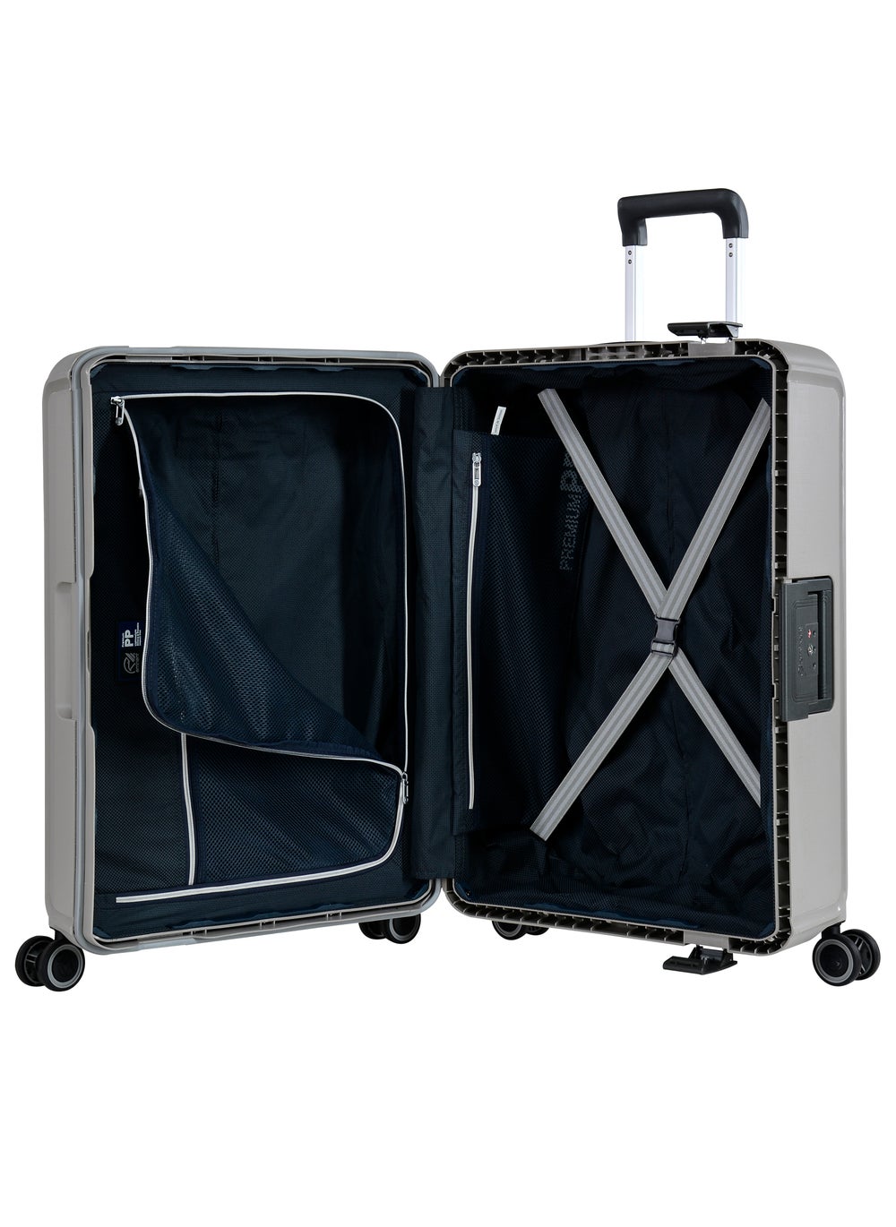 buy-eminent-vertica-hard-case-travel-bag-luggage-trolley-polypropylene-lightweight-suitcase-4-quiet-double-spinner-wheels-with-tsa-lock-b0006-grey_256
