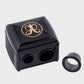 Triple-Function Precision Makeup Pencil Sharpener