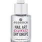 Nail Art Express Dry Drops Clear – Instant Shine & Nourish