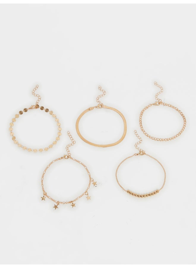 buy-styli-styli-set-of-5-multi-design-anklet-with-lobster-clasp_m53