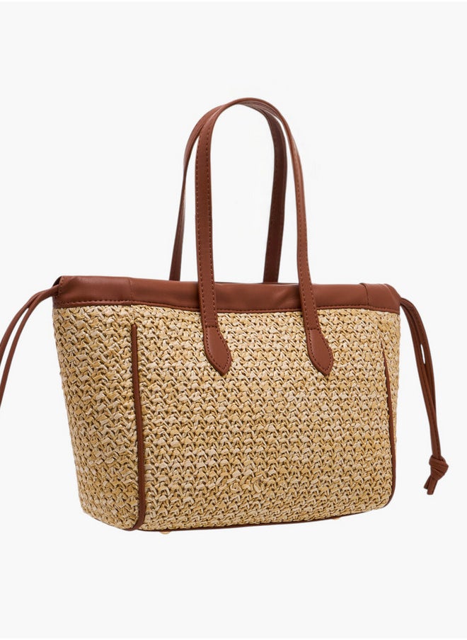 buy-flora-bella-by-shoexpress-textured-tote-bag-with-double-handle-and-magnetic-button-closure_hbu