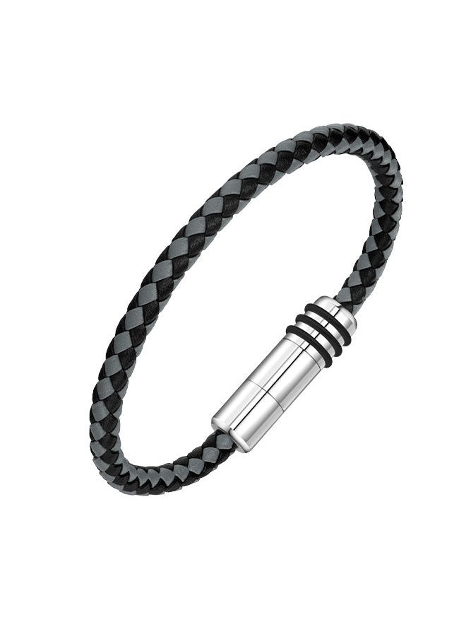 buy-police-gear-black-and-grey-leather-with-stainless-steel-motif-gents-braceletpeagb2211545_udp