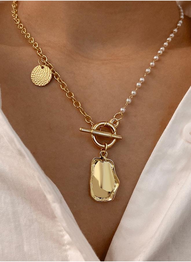 buy-styli-dual-drop-embellished-necklace_egr