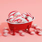 Peppermint Candy Cane Bath Bomb Trio - Pamper Yourself