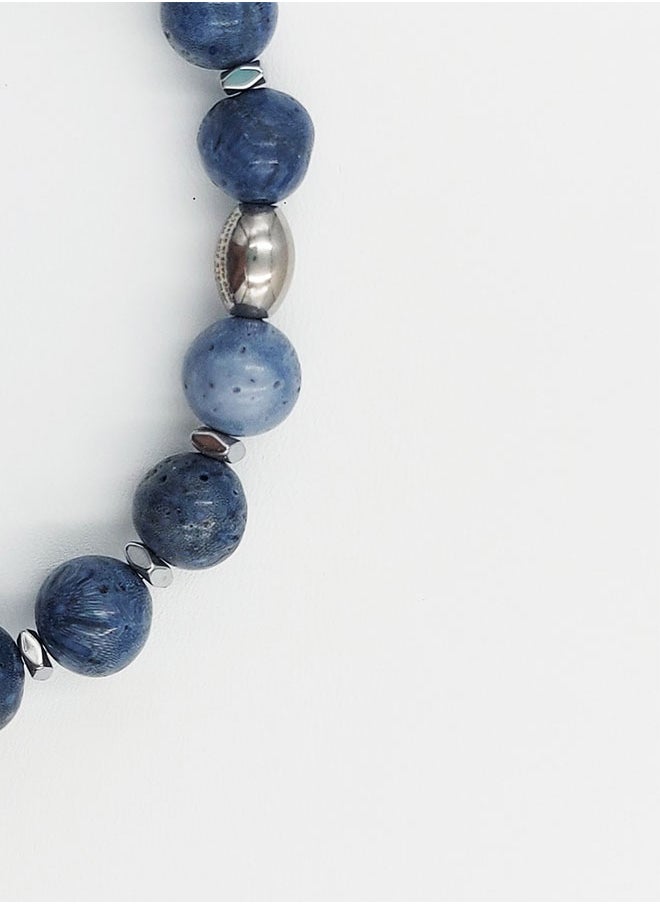 buy-chrysostomos-handmade-beaded-bracelet-for-men-with-light-blue-agate-and-hematite-grommet_z79