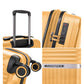 buy-cabinpro-light-weight-pp-fashion-trolley-luggage-expandable-hard-case-carry-on-suitcase-with-safe-zipper-and-4-quite-360deg-double-spinner-wheels-cp002-yellow_klm