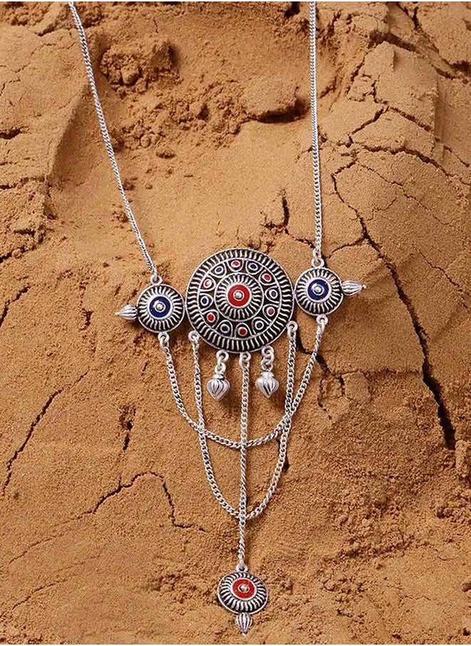 buy-voylla-mandala-circles-drop-style-necklace_ppt