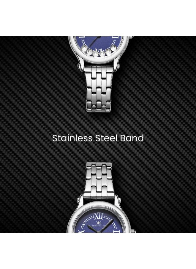 buy-kenneth-scott-women-s-stainless-steel-analog-watch-k25510-sbsn-30-mm_idr
