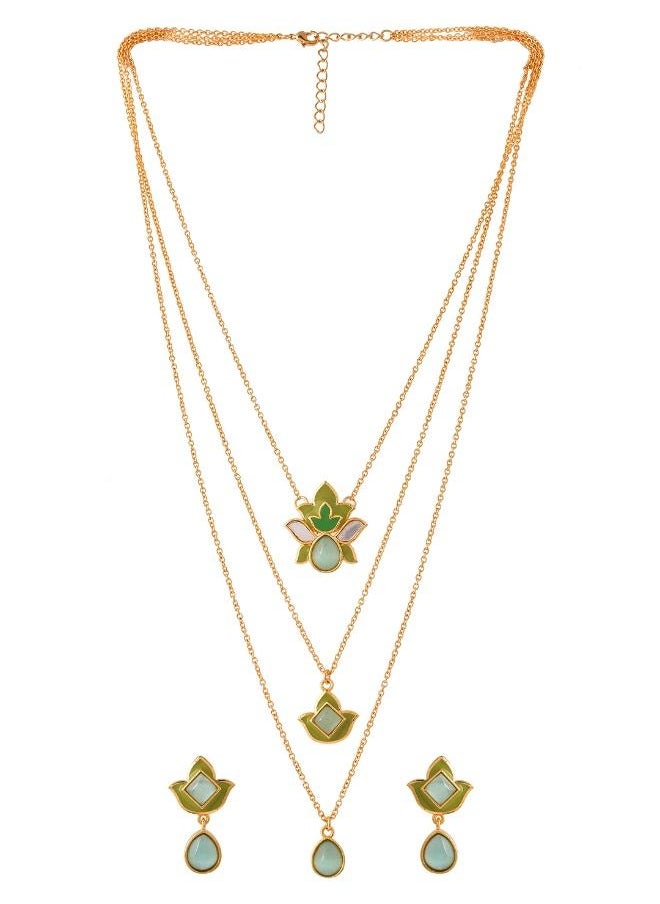 buy-voylla-forever-more-green-layered-necklace-set_li1