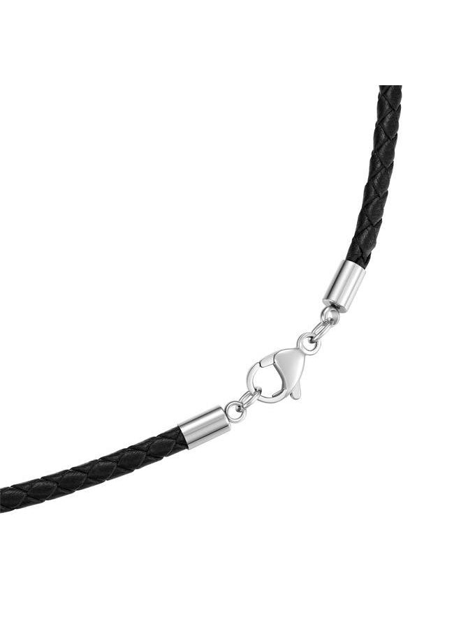 buy-ducati-corse-sfida-black-braided-leather-and-silver-chain-necklace-for-men_poi