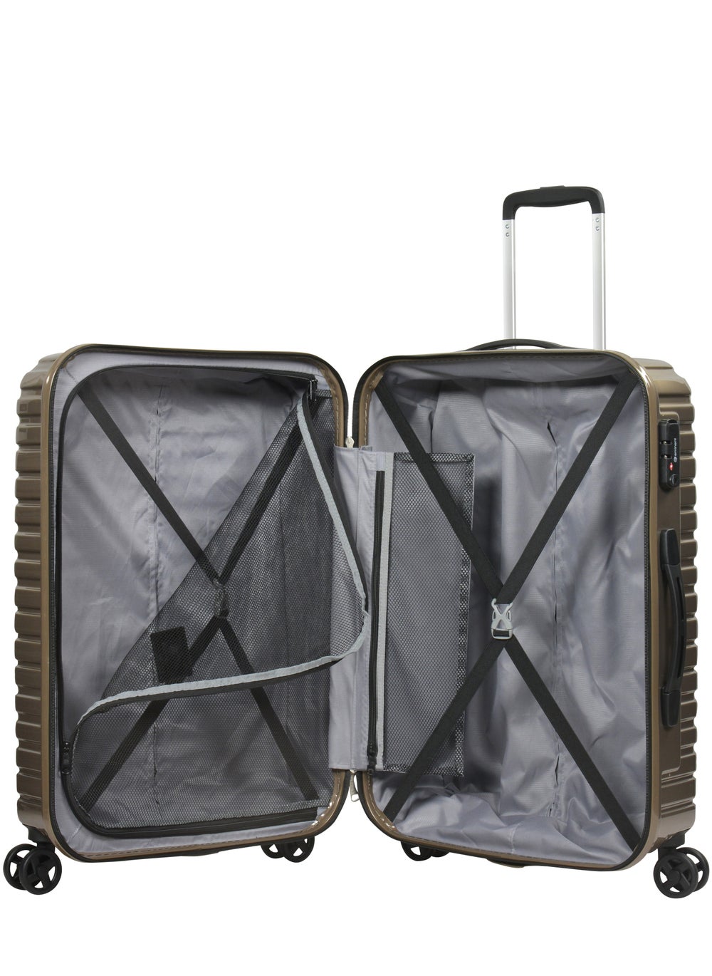 buy-eminent-wheeled-unisex-hard-shell-luggage-trolley-makrolon-lightweight-4-quiet-double-spinner-wheel-suitcase-with-tsa-lock-kh53m-coffee_j2w