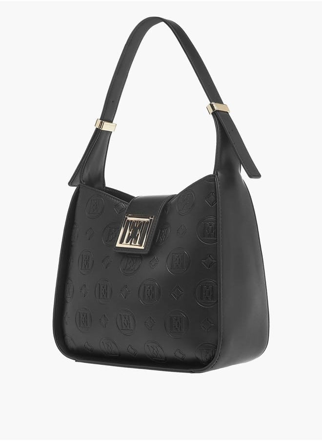 buy-elle-womens-monogram-embossed-shoulder-bag-with-button-closure-and-adjustable-strap_srz