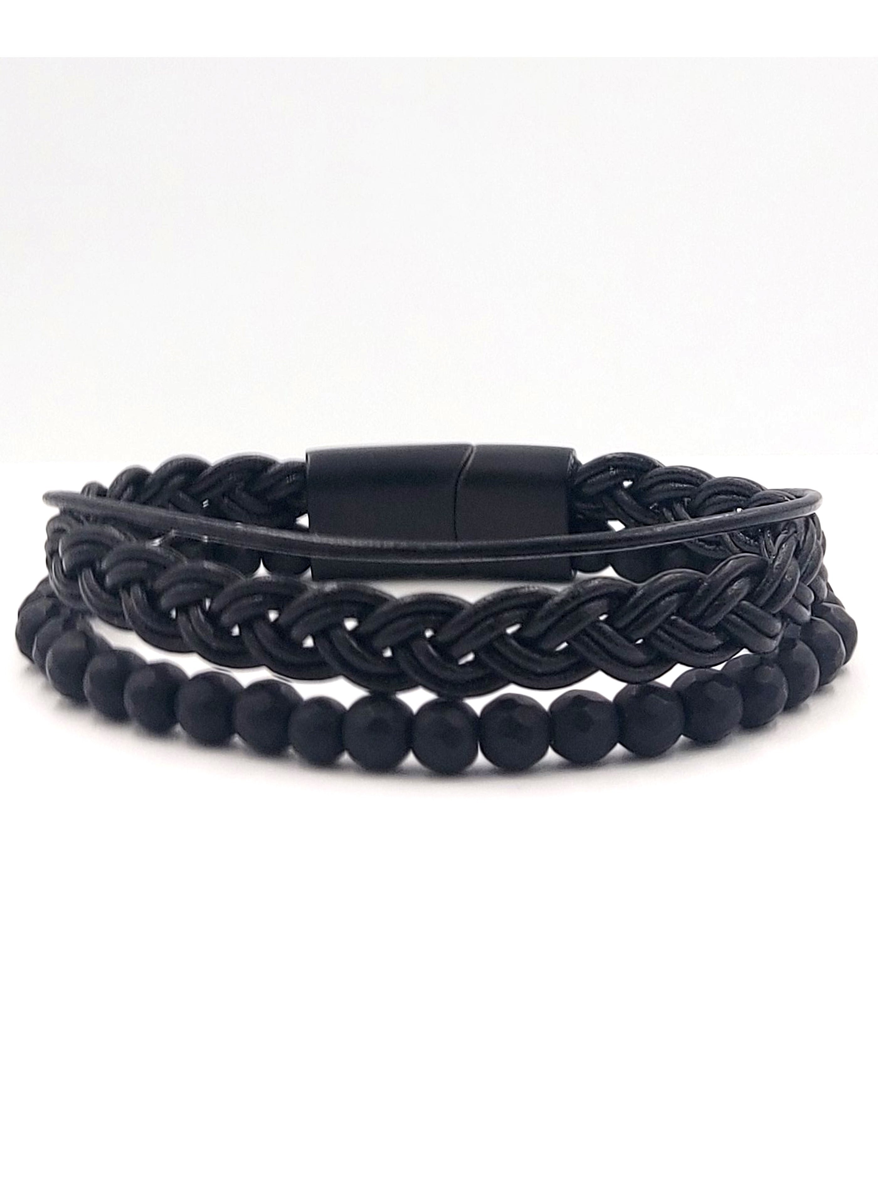 buy-chrysostomos-handmade-double-leather-bracelet-with-black-onyx-stones-black-leather-braid-and-thin-leather-strap_lpk