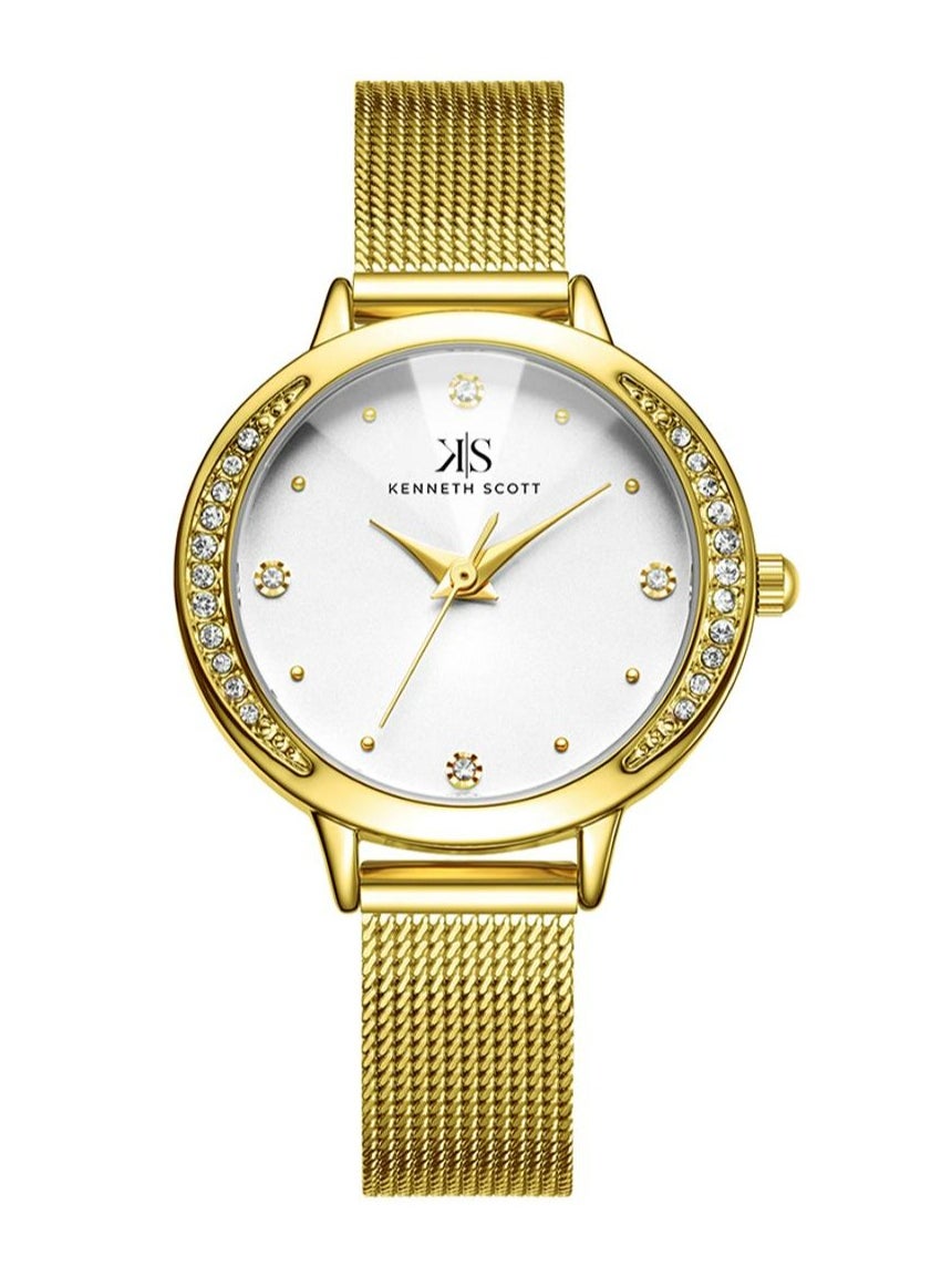buy-kenneth-scott-women-s-stainless-steel-analog-watch-k22523-gmgw-30-mm_l57