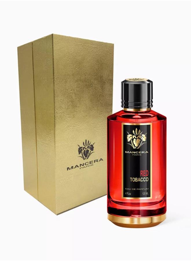 Mancera Golden Edition Red Tobacco Edp 120Ml - Enchanting Essence