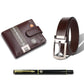 buy-hammonds-flycatcher-wallet-and-belt-set-with-ball-pen-5-atm-credit-debit-card-slots-fits-waist-28-46-ramadan-eid-birthday-gift-redwood-brown_i0e