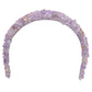 Monalisa Purple Stone Handcrafted Headband for Women