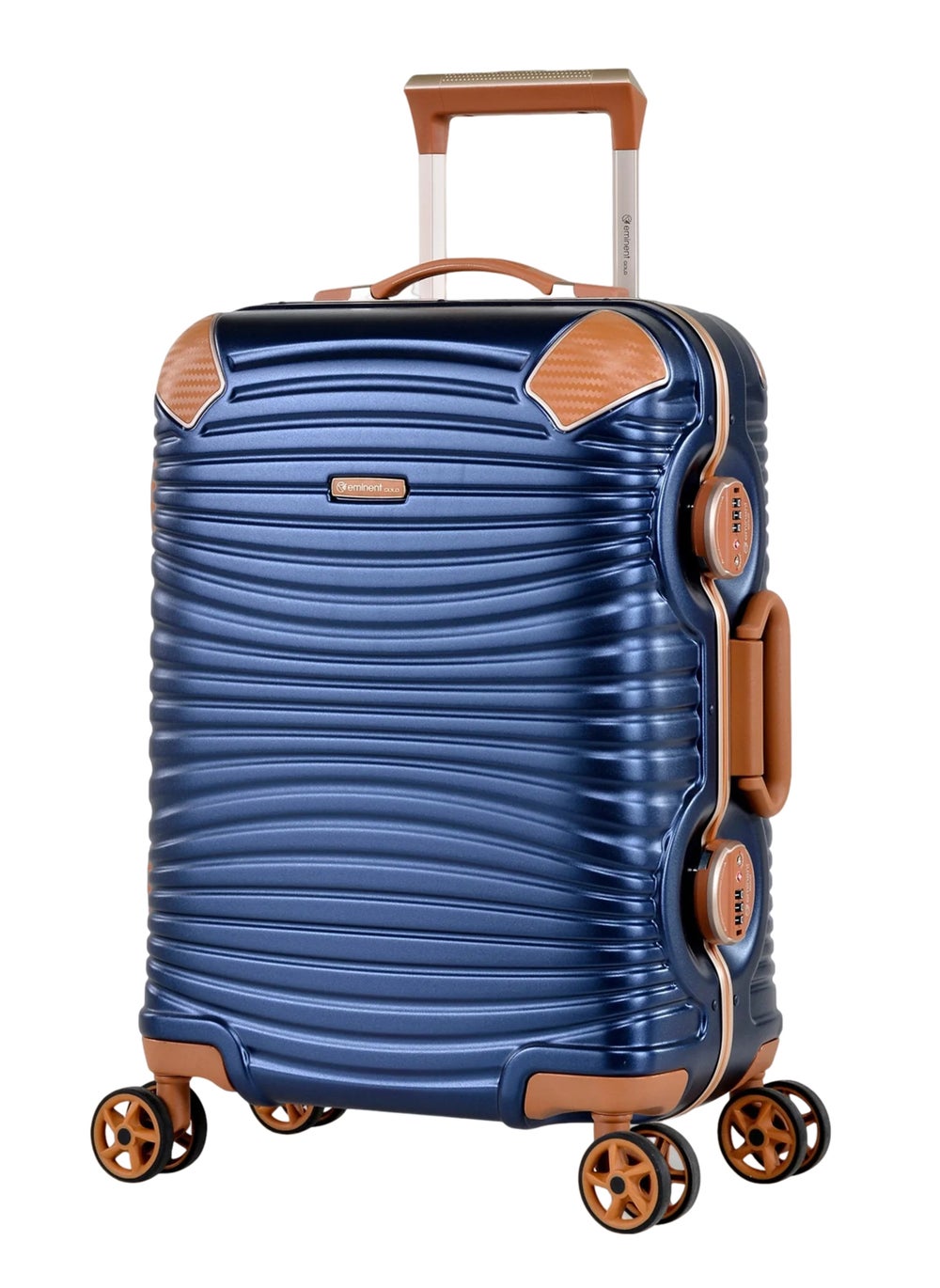 buy-eminent-hard-case-travel-bags-makrolon-polycarbonate-gold-jetstream-aluminum-frame-luggage-zipper-less-suitcase-extra-corner-protection-double-tsa-lock-e9r1-carry-on-20-inch-blue-moon_ak5