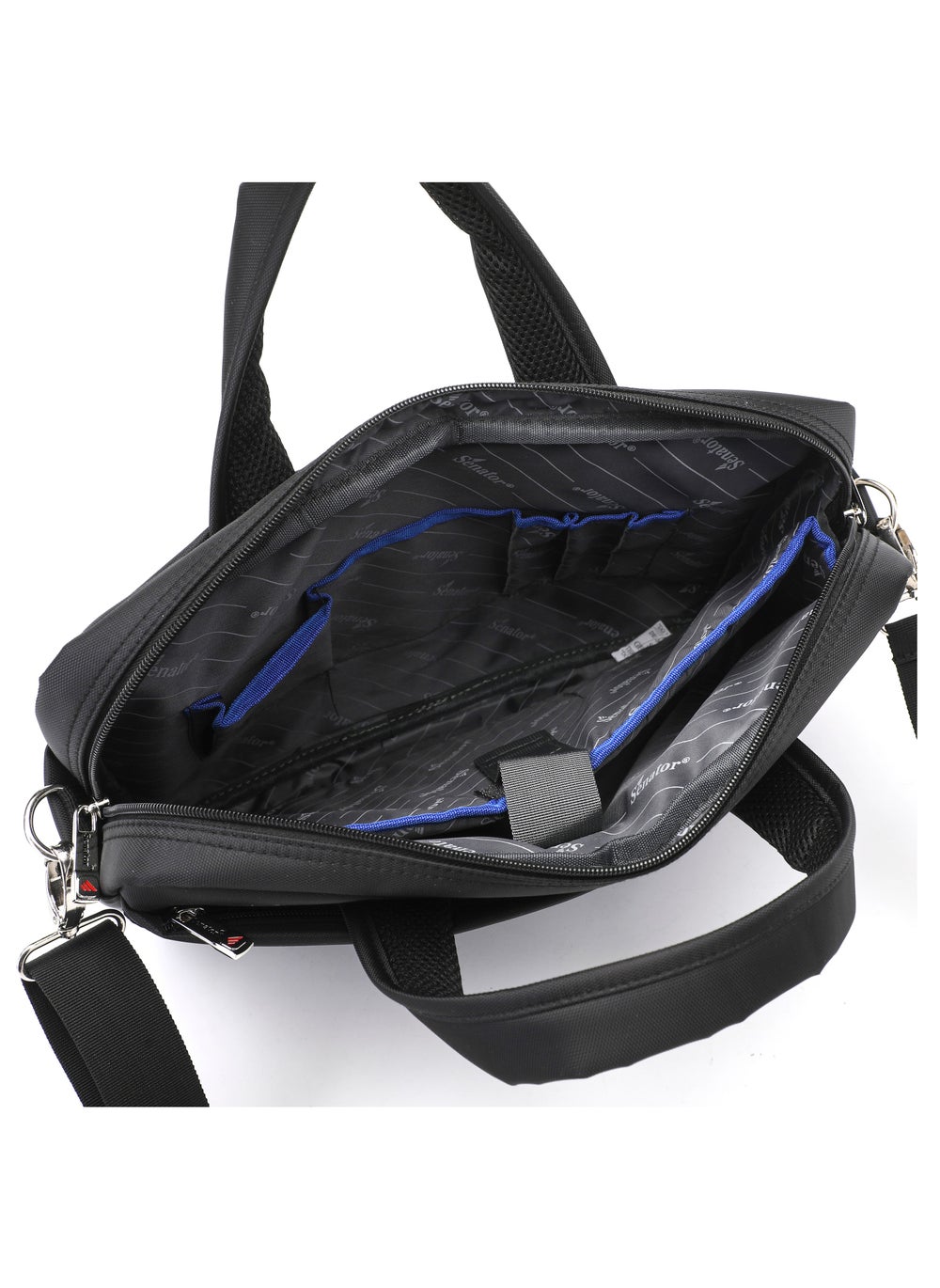 buy-senator-nylon-laptop-carrying-case-15-inch-lightweight-adjustable-shoulder-straps-business-college-school-students-kh8115-black_b0x