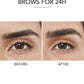 Medium Brown Brow Wax Lamination Effect
