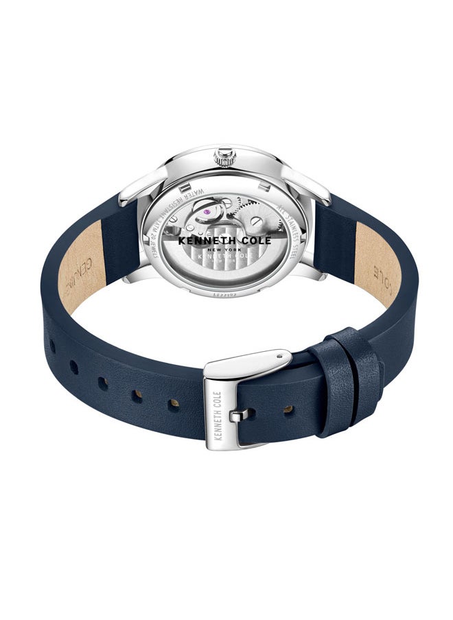 buy-kenneth-cole-new-york-kenneth-cole-new-york-36mm-automatic-women-s-watch-with-gunmetal-dial-blue-genuine-leather-strap_hb9