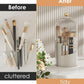 360° Rotatable Transparent Makeup Organizer - Piev House Brush