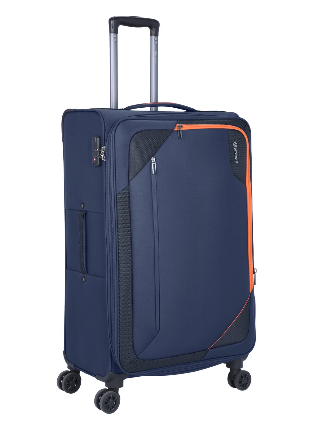 buy-eminent-unisex-soft-travel-bag-large-luggage-trolley-polyester-lightweight-expandable-4-double-spinner-wheeled-suitcase-with-3-digit-tsa-lock-e765-purple_05x