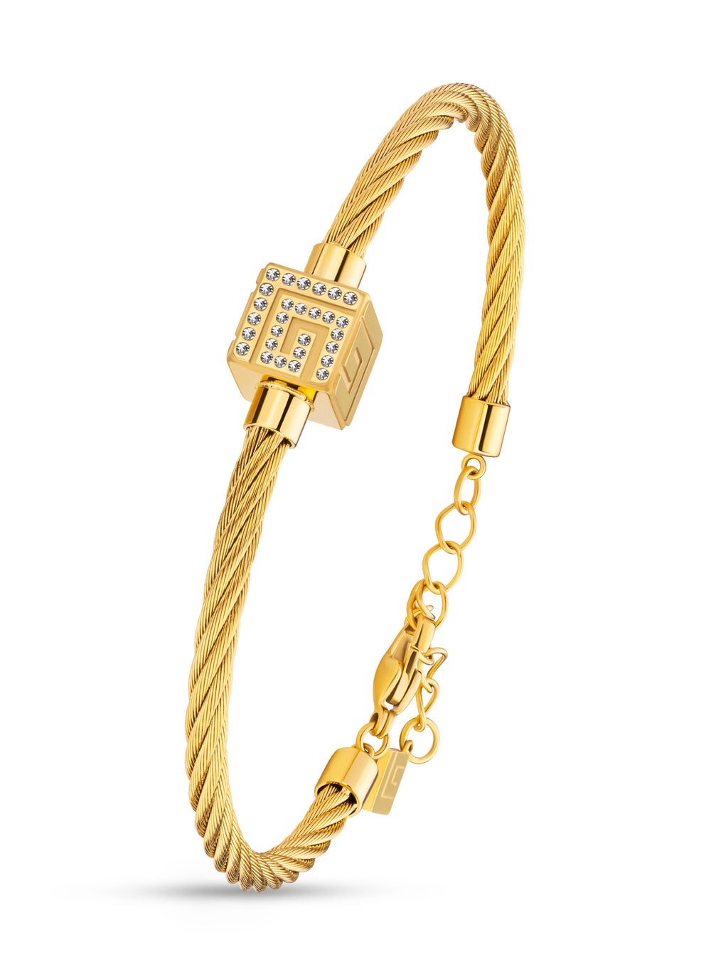buy-guy-laroche-aline-gold-plated-bracelet-for-women-with-crystals_14b