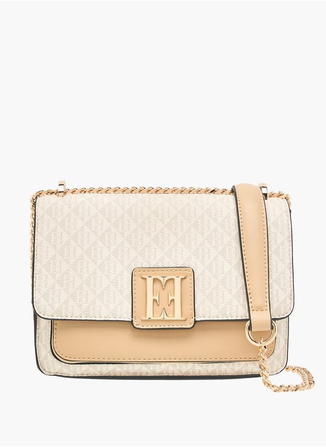 buy-elle-women-monogram-print-crossbody-bag-with-adjustable-strap-and-flap-closure_8xc
