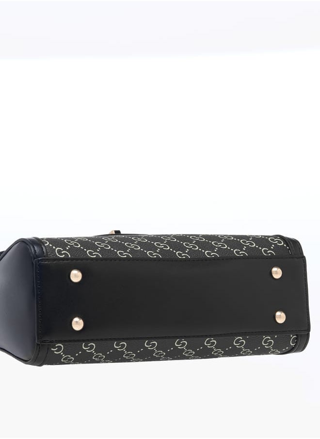 buy-celeste-women-monogram-print-shoulder-bag-with-adjustable-strap-and-twist-lock-closure_vyo