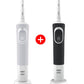 Oral-B Vitality D100 Rechargeable Toothbrush Black/White Bundle