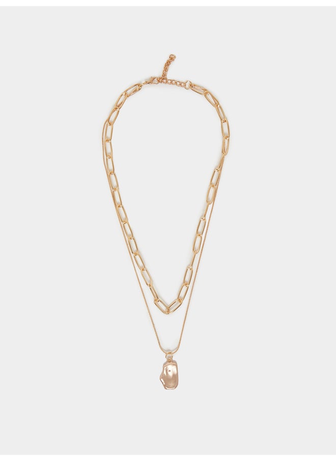 buy-styli-styli-drop-layered-link-necklace_zw2