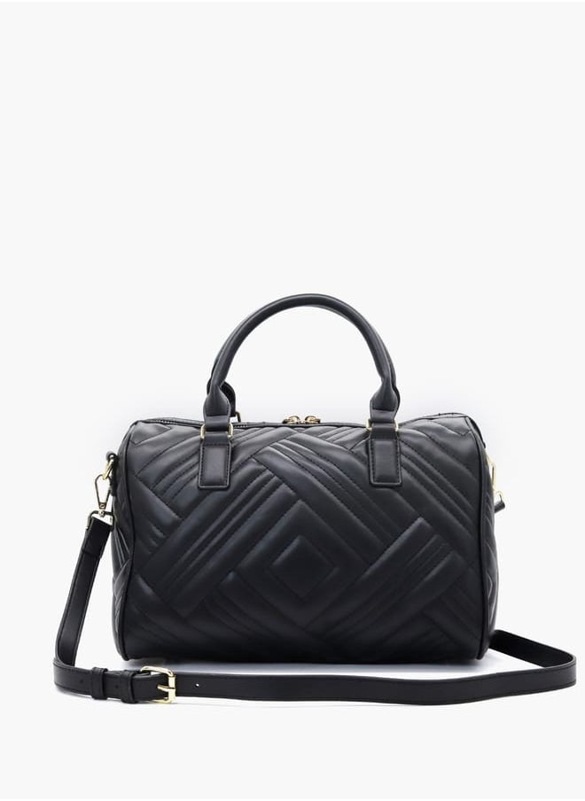 buy-v-italia-quilted-tote-bag-with-detachable-strap-and-zip-closure_2v7