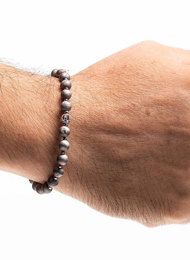 buy-chrysostomos-handmade-leather-beaded-bracelet-for-men-with-silver-druzy-agate-and-hematite_x2o