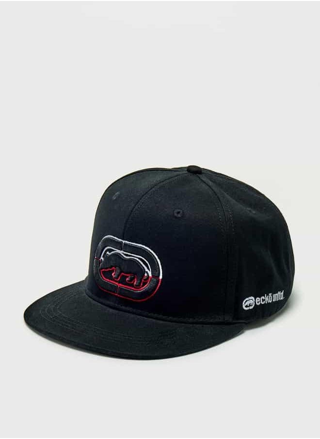 buy-ecko-ecko-logo-embroidered-cap-with-hook-and-loop-strap-closure_gm7