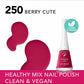طلاء أظافر Healthy Mix 250 Berry Cute 12ml النباتي