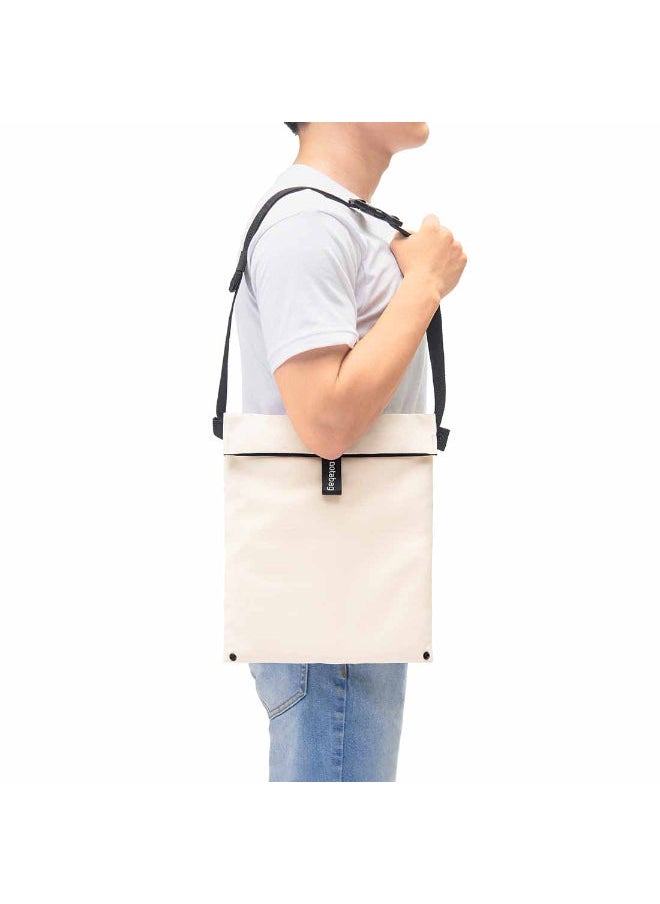 buy-notabag-crossbody-bag-multi-functional-bag-fashionable-foldable-washable-eco-friendly-worn-over-shoulder-across-body-hand-around-waist-for-daily-use-work-travel-shopping-cream_lk4