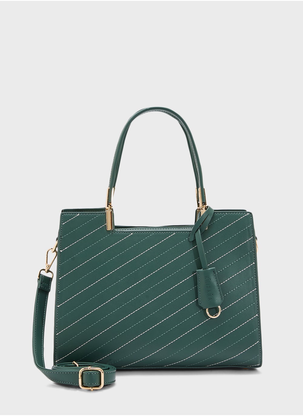 buy-khizana-stitch-detail-satchel-bag-with-fob_y0l