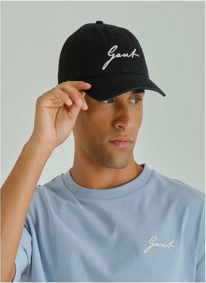 buy-gant-gant-ramadan-collection-men-s-black-ramadan-cotton-twill-cap_gvj