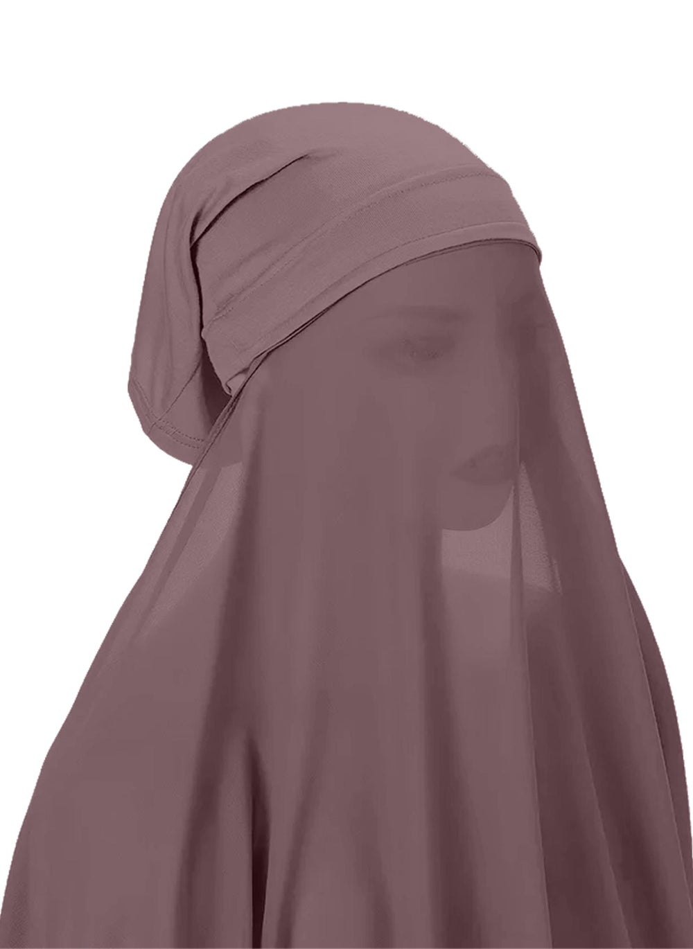 buy-nukhbaa-instant-hijab-wrap-pullover-head-scarf-with-tube-undercap-deep-taupe-color-hijab-hc7_3nl